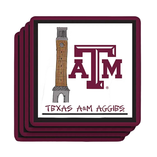 Coaster Set - Texas A&M Aggies