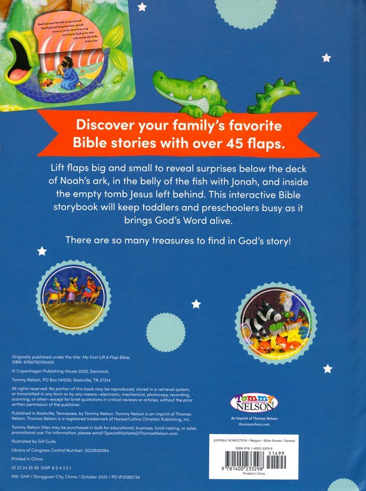 Hardcover Book: My Favorite Lift-The-Flap Bible Stories