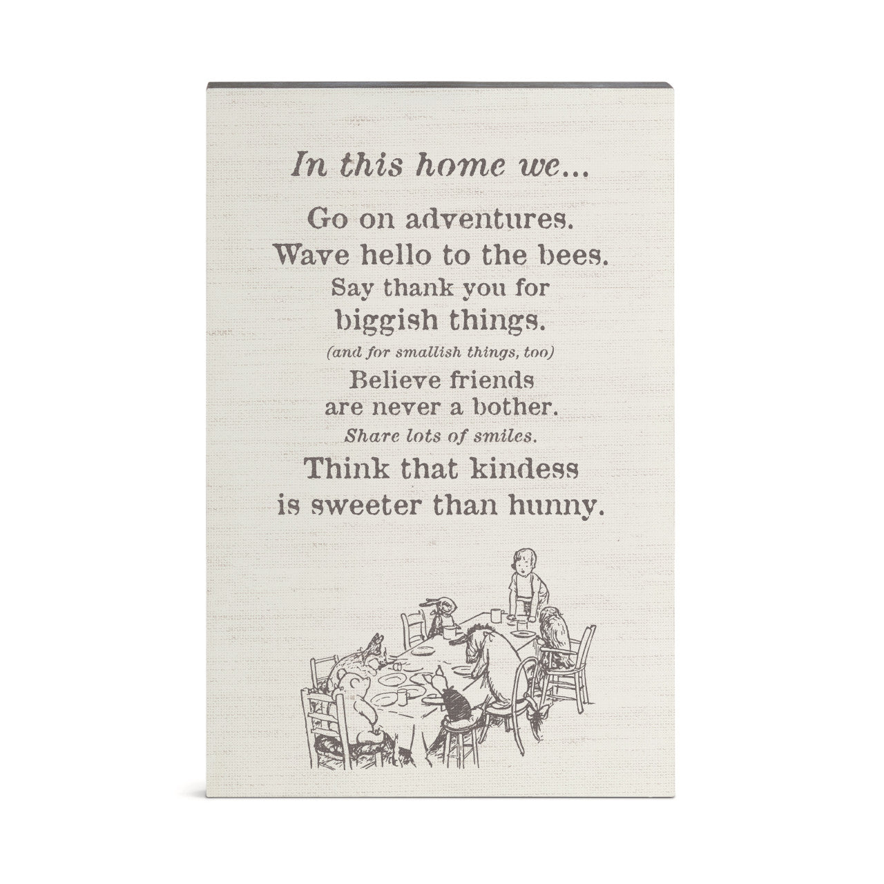 Wall Art - Winnie-the-Pooh In This Home