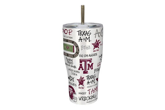 Tumbler - Texas A&M Aggies Icon Metal