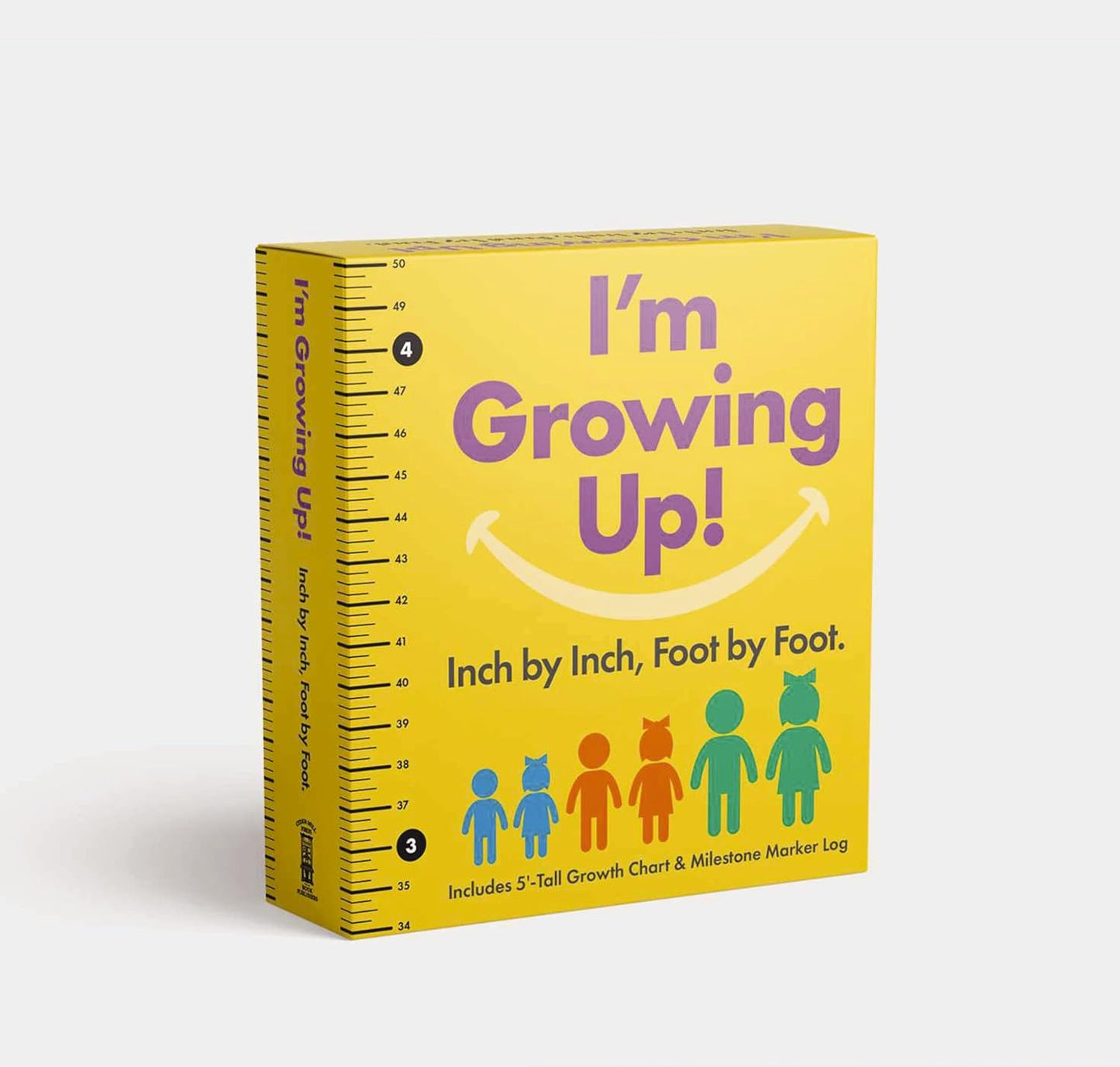 Board Book - I’m Growing Up!: Inch by Inch, Foot by Foot