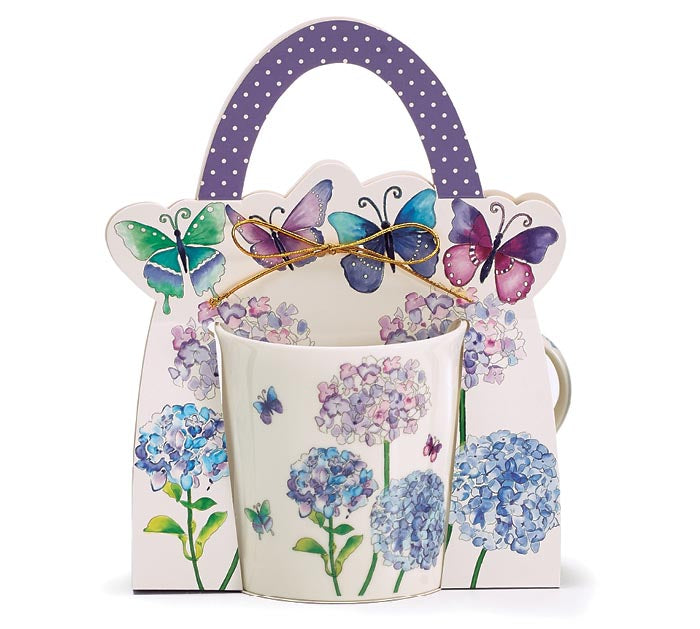 Mug - Hydrangea with Gift Caddy