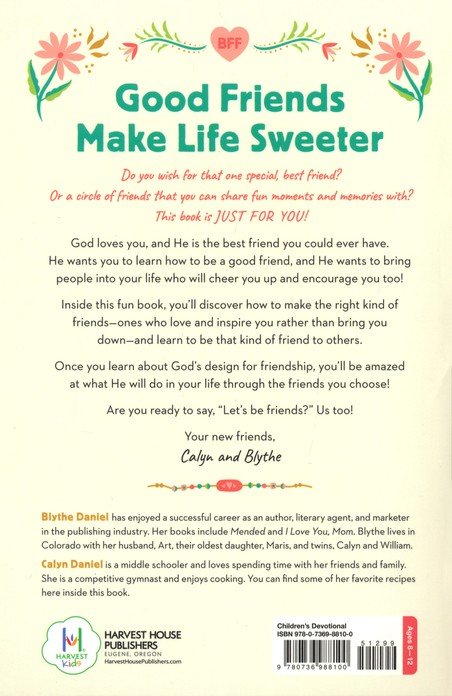 Paperback Book - Let’s Be Friends: A Tween Devotional on Finding and Keeping Strong Friendships