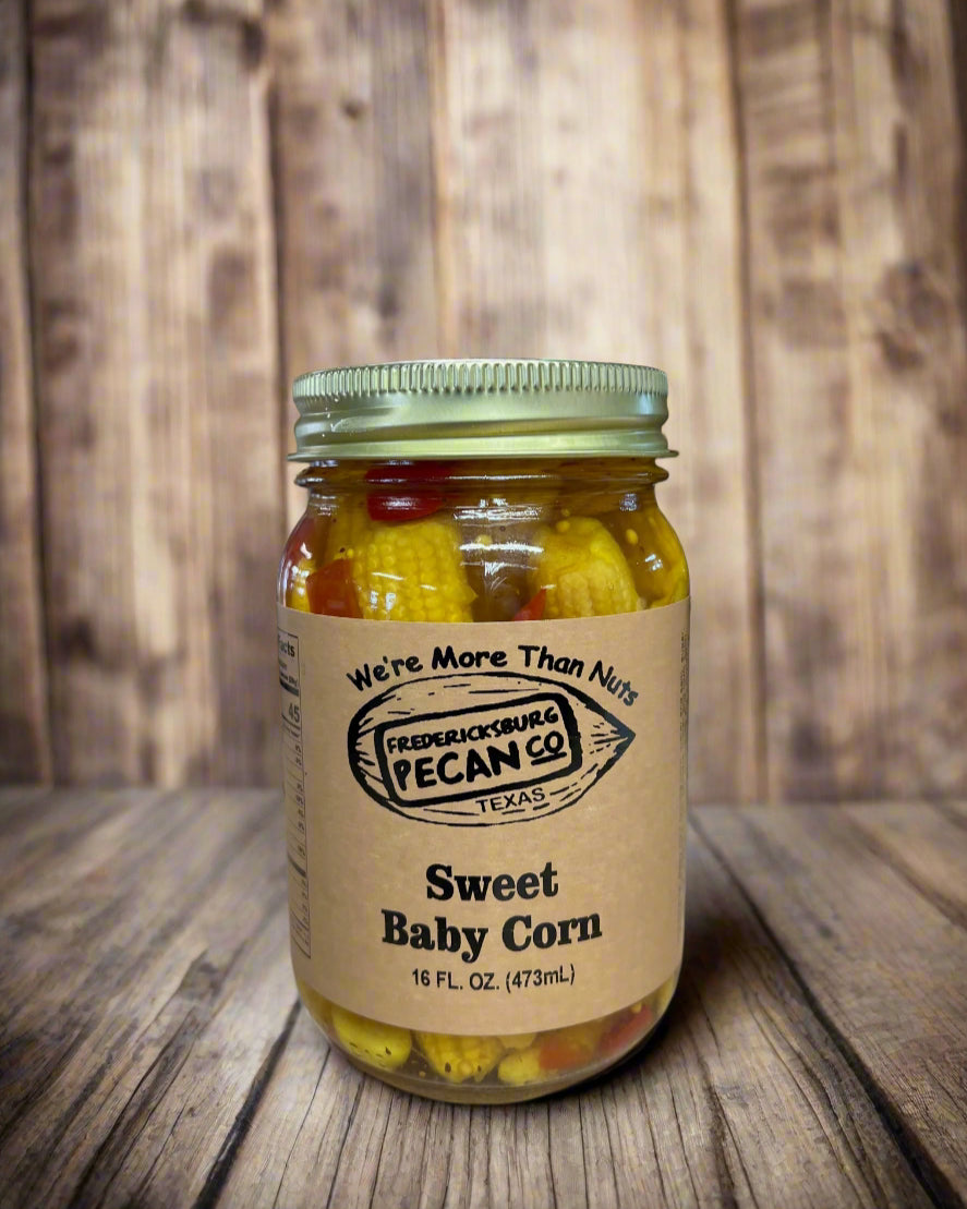 Fredericksburg Pecan Company Sweet Baby Corn 16oz