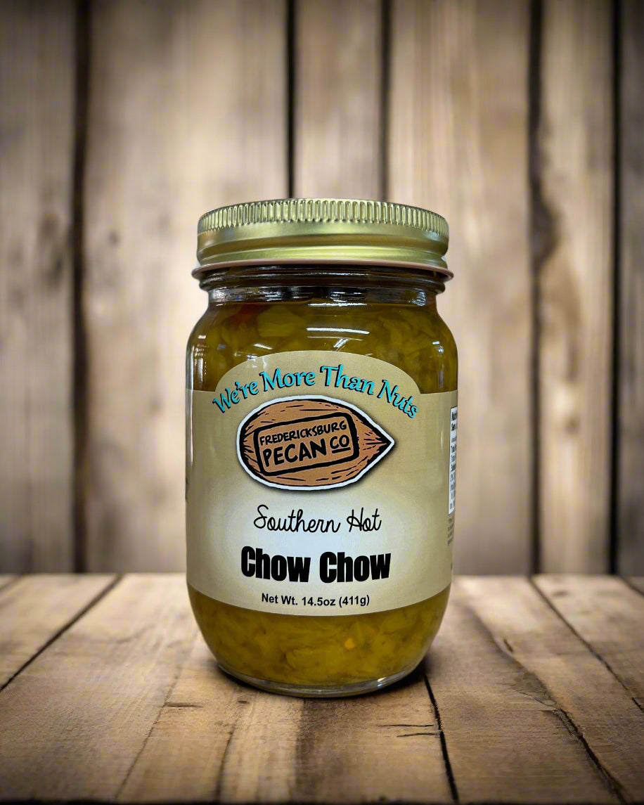 Fredericksburg Pecan Company Southern Hot Chow Chow 14.5oz