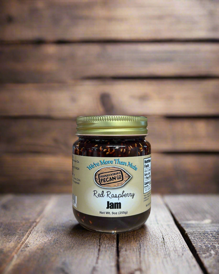 Fredericksburg Pecan Company Red Raspberry Jam 9oz