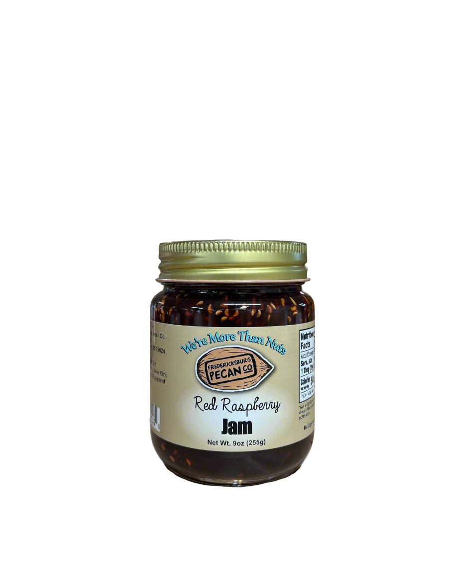 Fredericksburg Pecan Company Red Raspberry Jam 9 oz