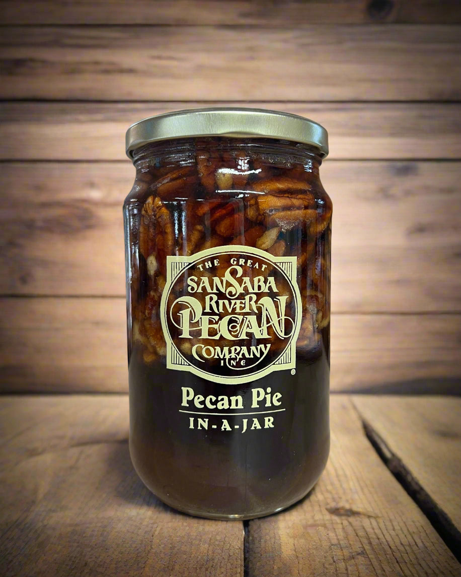 San Saba River Pecan Company Pecan Pie In-A-Jar