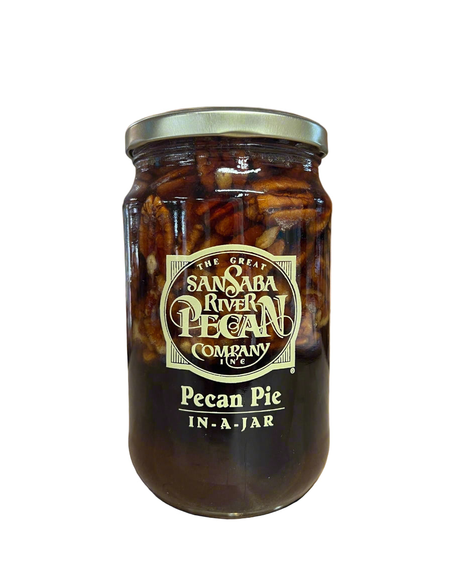 San Saba River Pecan Company Pecan Pie In-A-Jar