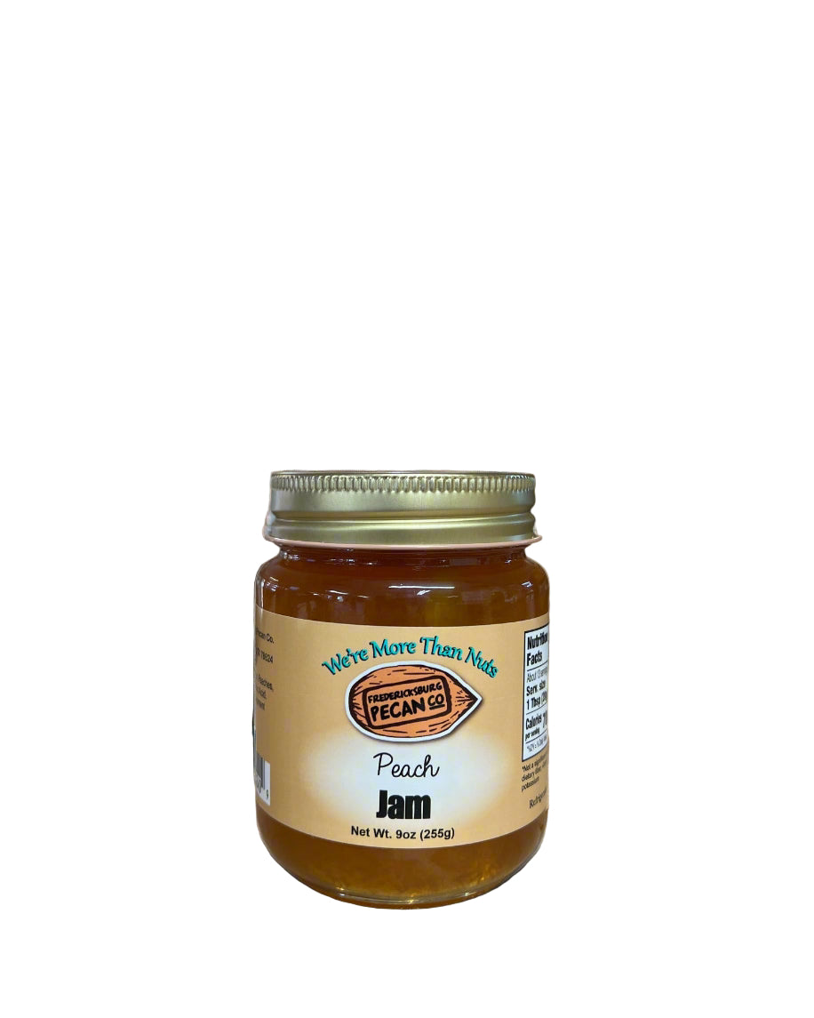 Fredericksburg Pecan Company Peach Jam 9 oz