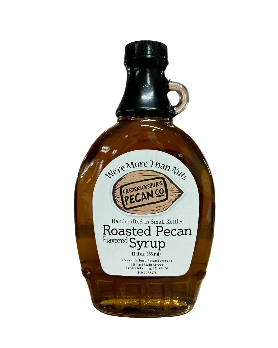 Fredericksburg Pecan Company Roasted Pecan Syrup 12 oz