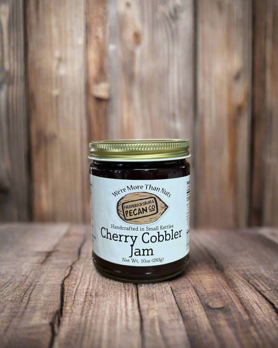 Fredericksburg Pecan Company Cherry Cobbler Jam 10oz