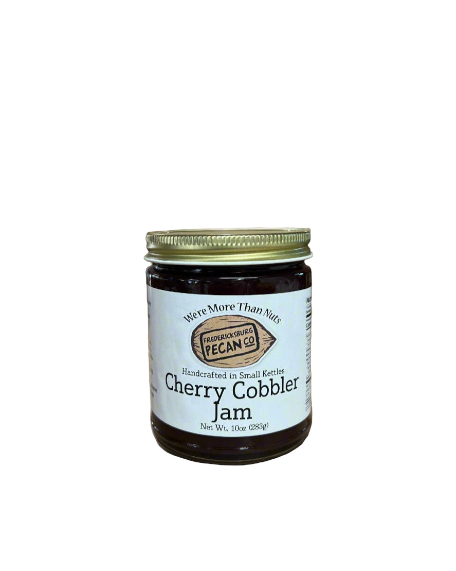 Fredericksburg Pecan Company Cherry Cobbler Jam 10 oz