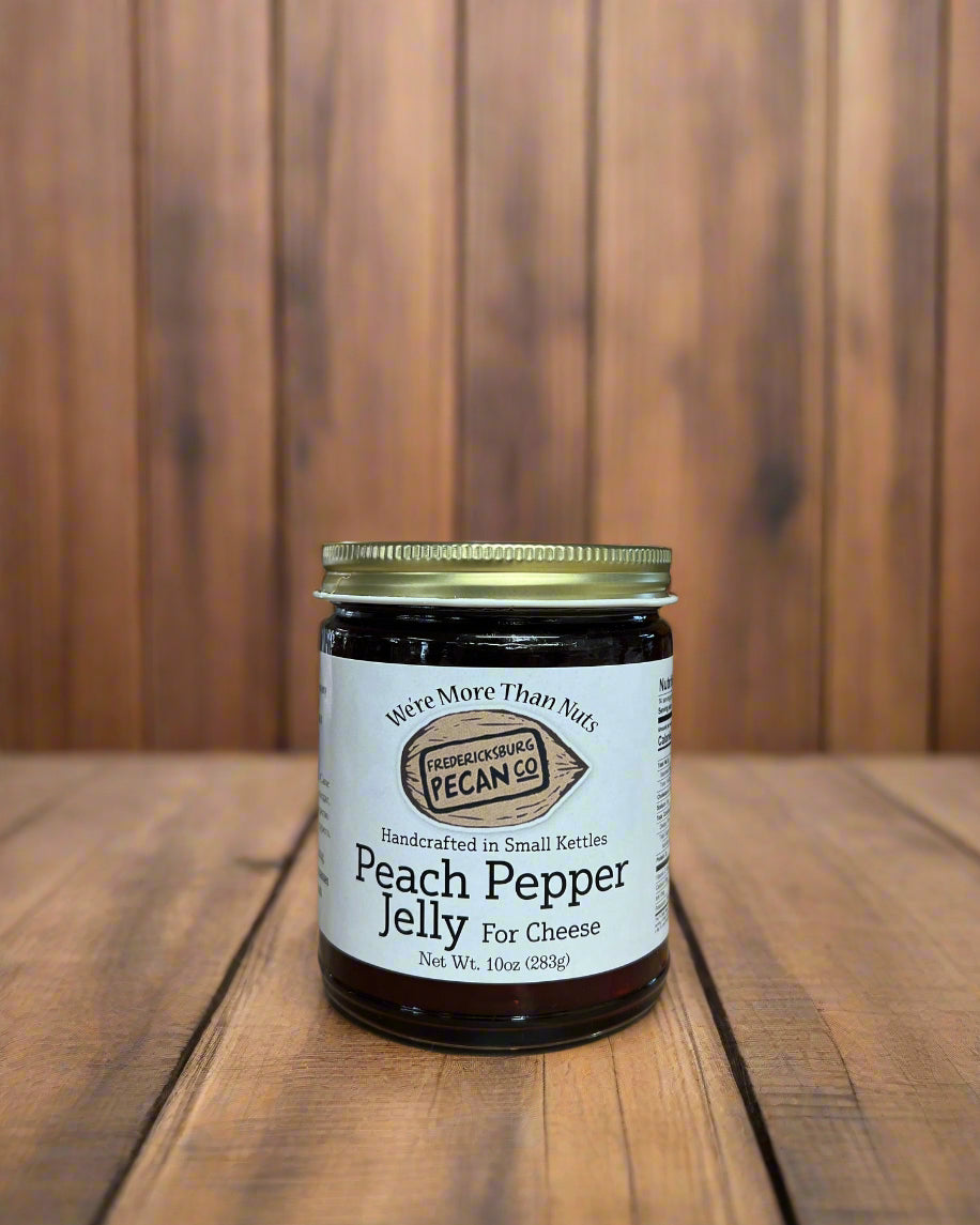 Fredericksburg Pecan Company Peach Pepper Jelly 10oz