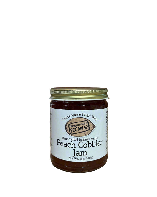 Fredericksburg Pecan Company Peach Cobbler Jam 10 oz