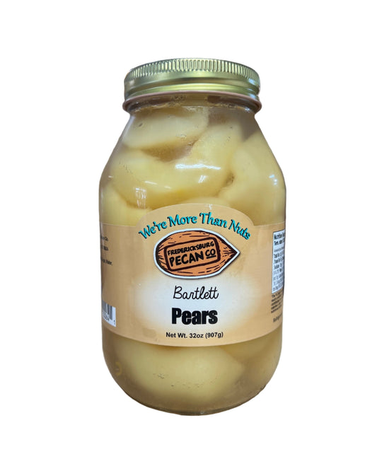 Fredericksburg Pecan Company Bartlett Pears 32 oz
