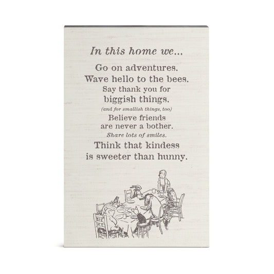 Wall Art - Winnie-the-Pooh In This Home