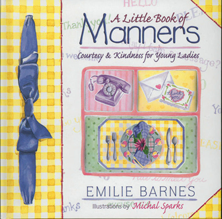 Hardcover Book - A Little Book of Manners: Courtesy & Kindness for Young Ladies