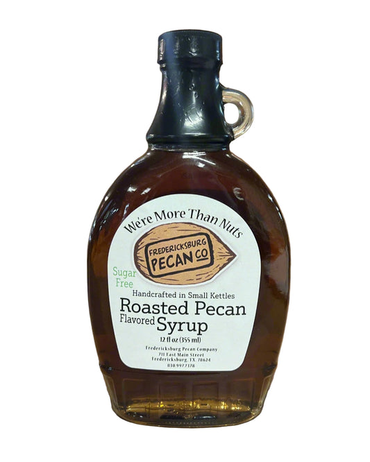 Fredericksburg Pecan Company Sugar Free Roasted Pecan Syrup 12 oz