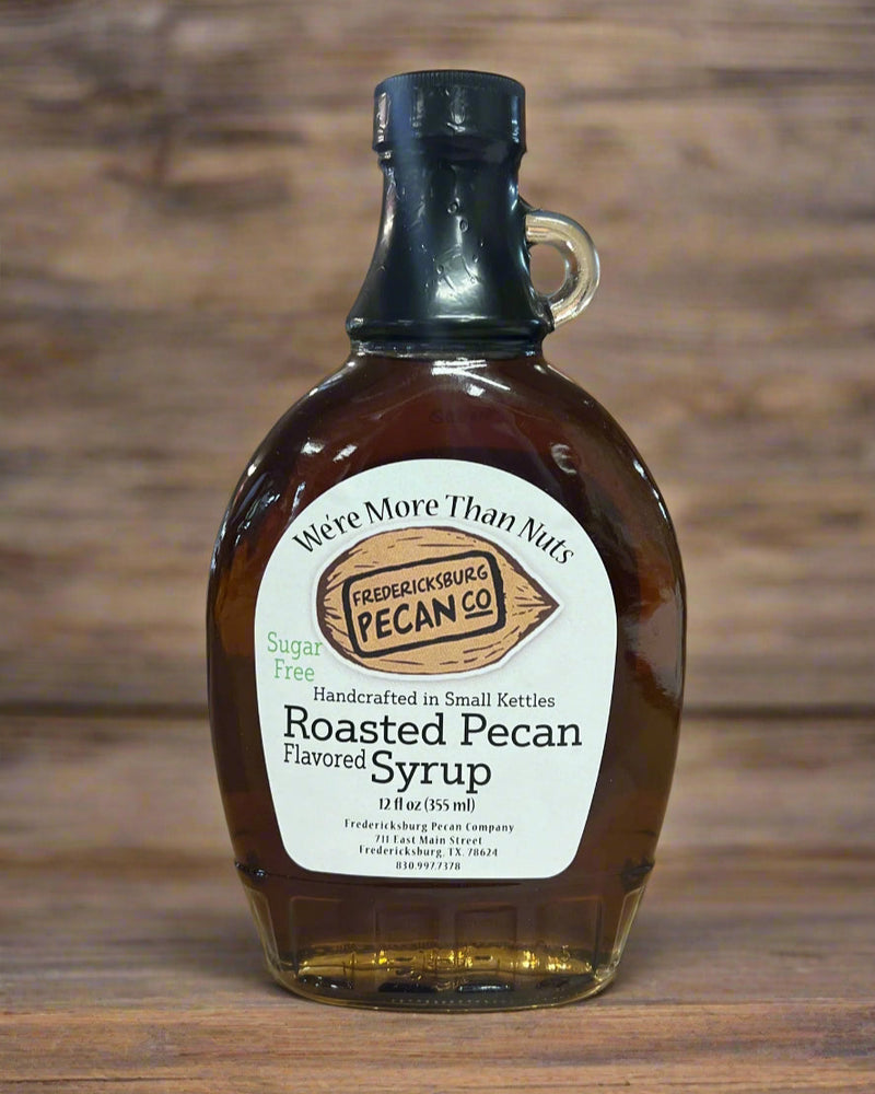 Fredericksburg Pecan Company Sugar Free Roasted Pecan Syrup 12oz