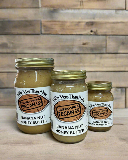 Fredericksburg Pecan Company Banana Nut Honey Butter