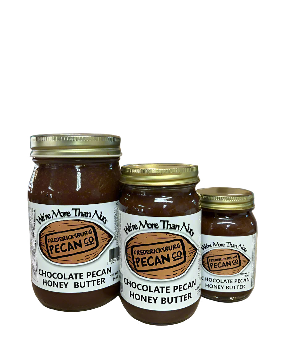 Fredericksburg Pecan Company Chocolate Pecan Honey Butter