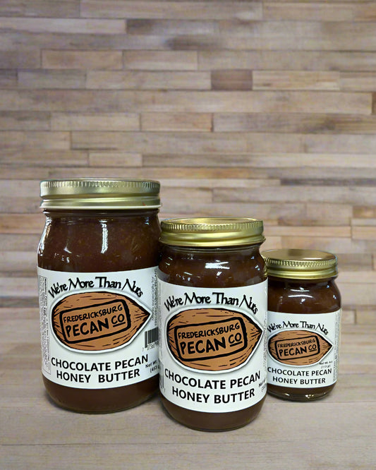 Fredericksburg Pecan Company Chocolate Pecan Honey Butter