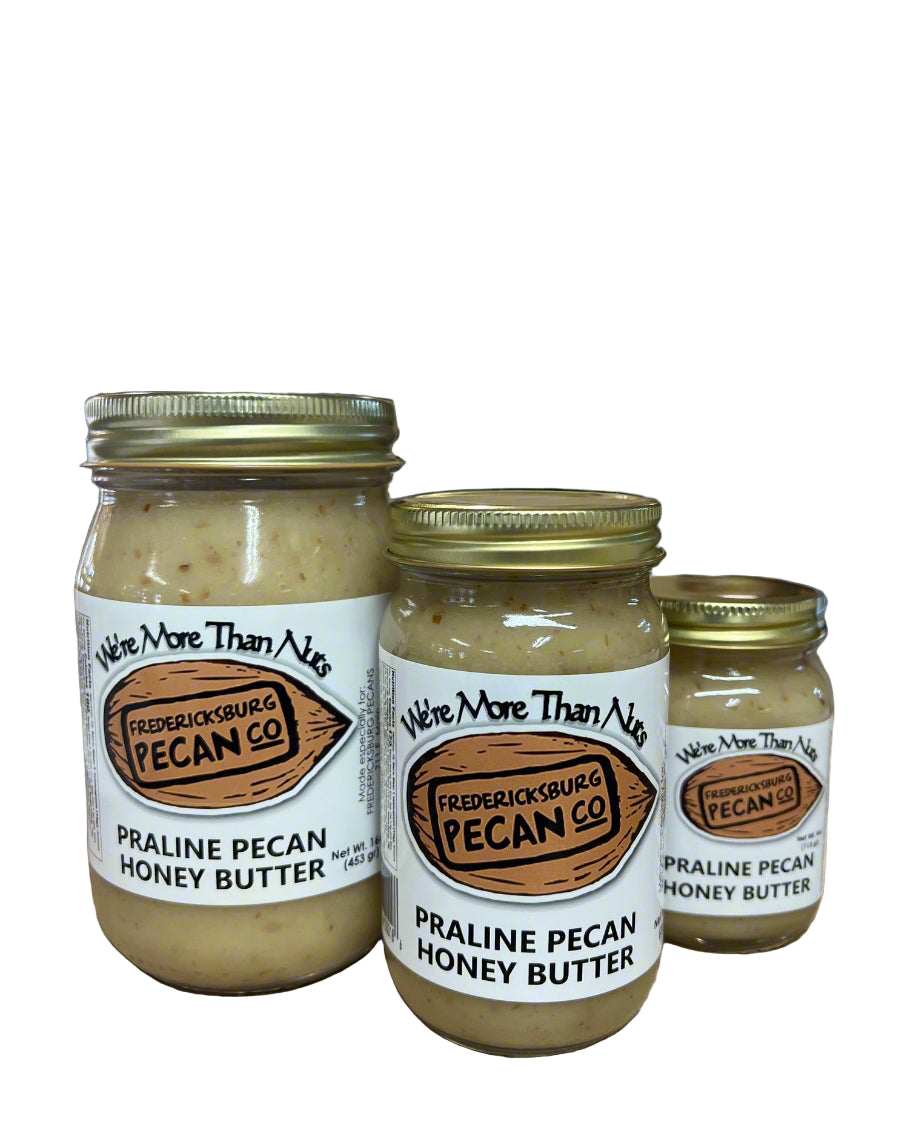 Fredericksburg Pecan Company Praline Pecan Honey Butter