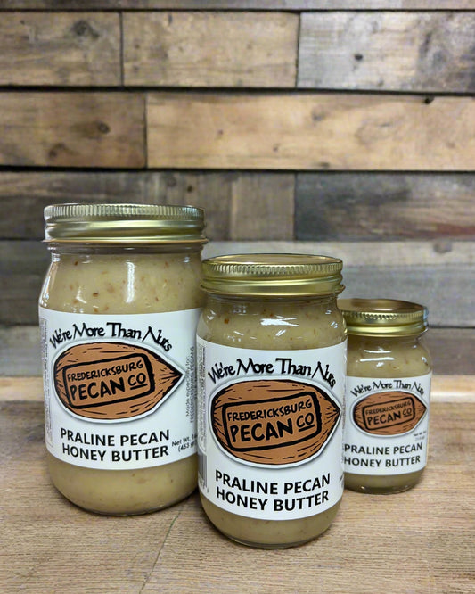 Fredericksburg Pecan Company Praline Pecan Honey Butter