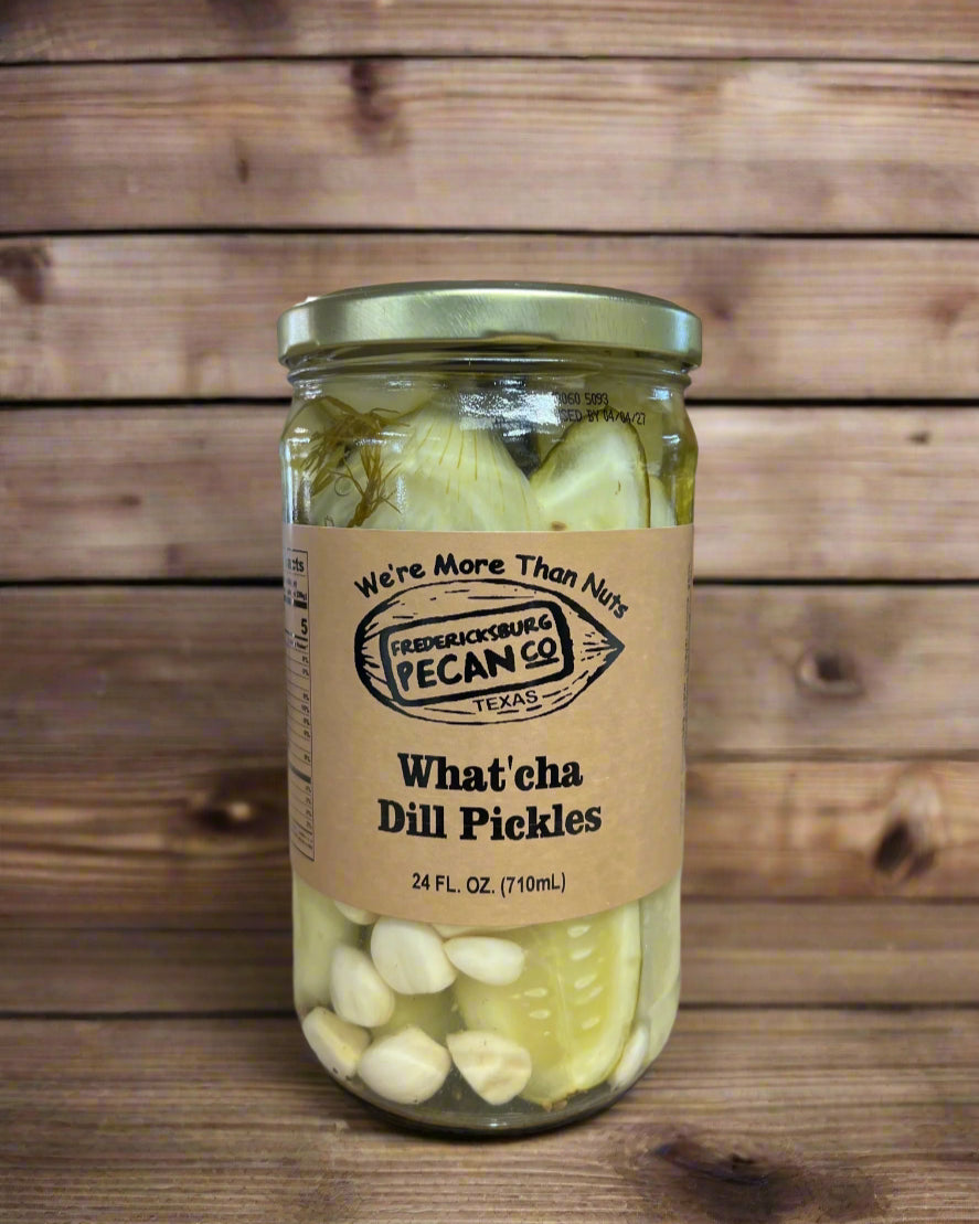 Fredericksburg Pecan Company What'cha Dill Pickles 24oz