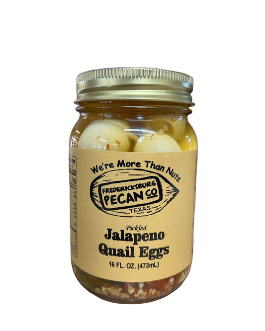 Fredericksburg Pecan Company Jalapeno Quail Eggs 16 oz
