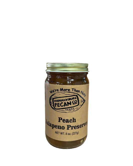 Fredericksburg Pecan Company Peach Jalapeno Preserves 8 oz