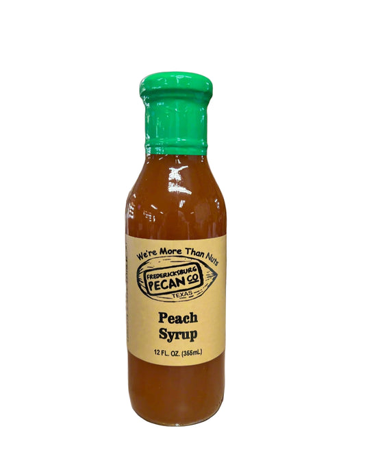 Fredericksburg Pecan Company Peach Syrup 12 oz