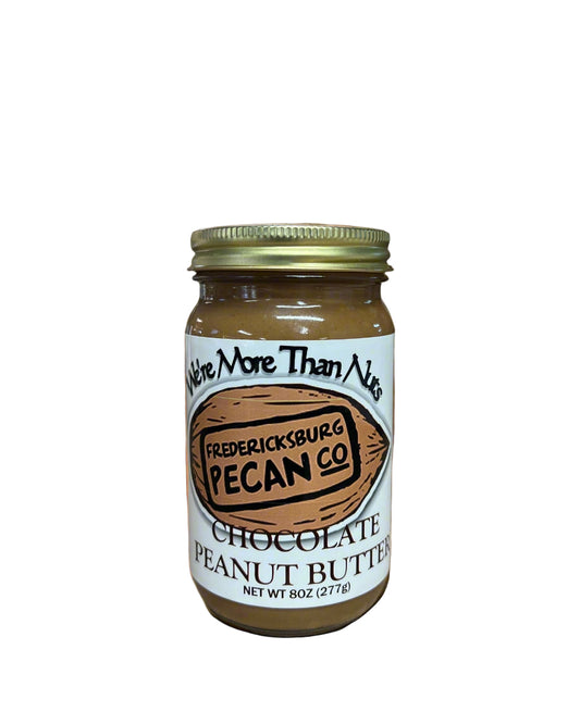 Fredericksburg Pecan Company Chocolate Peanut Butter 8oz
