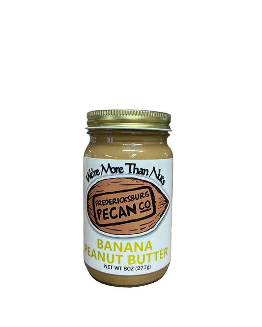 Fredericksburg Pecan Company Banana Peanut Butter 8oz