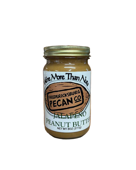 Fredericksburg Pecan Company Jalapeno Peanut Butter 8oz