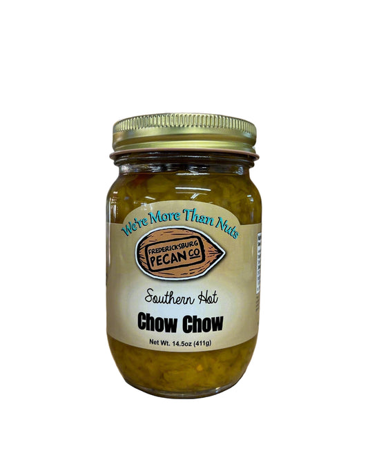 Fredericksburg Pecan Company Southern Hot Chow Chow 14.5 oz