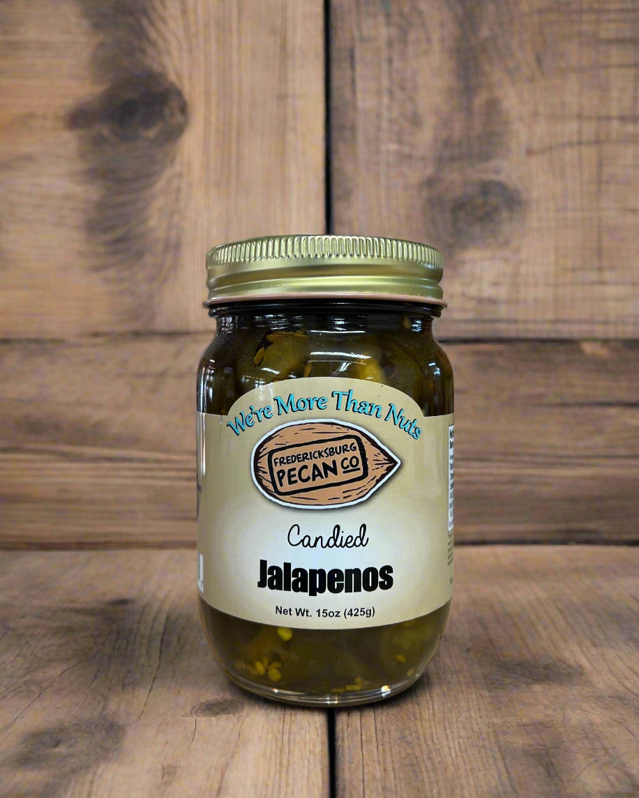 Fredericksburg Pecan Company Candied Jalapenos 15oz