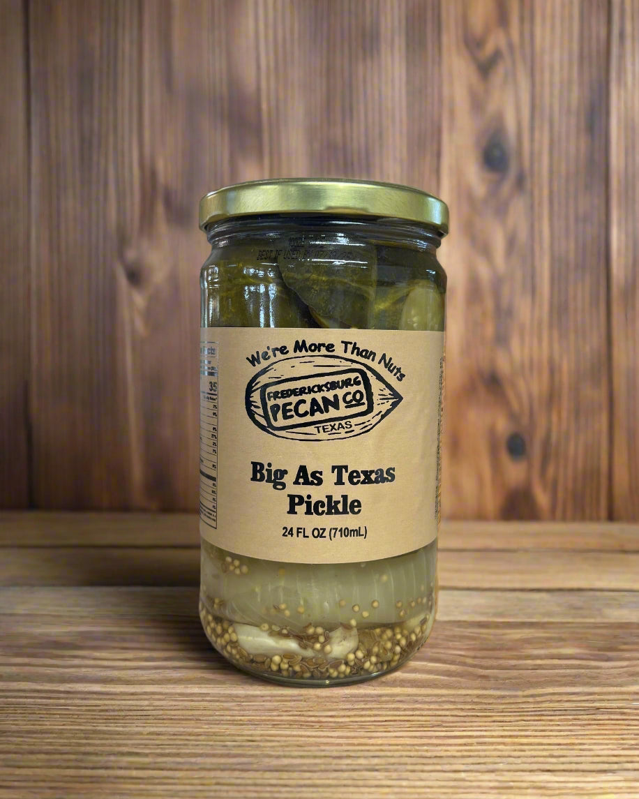 Fredericksburg Pecan Company Big As Texas Pickles 24 oz