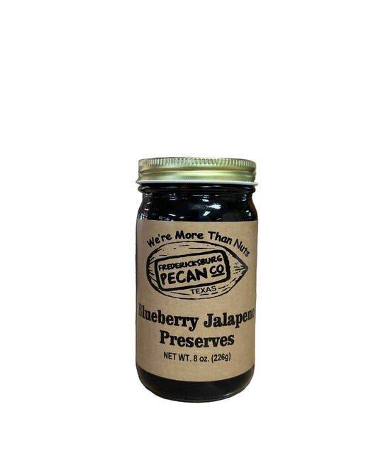 Fredericksburg Pecan Company Blueberry Jalapeno Preserves 8 oz