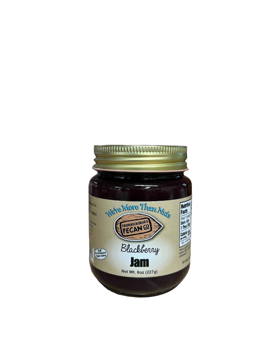 Fredericksburg Pecan Company Blackberry Jam NJS 8 oz