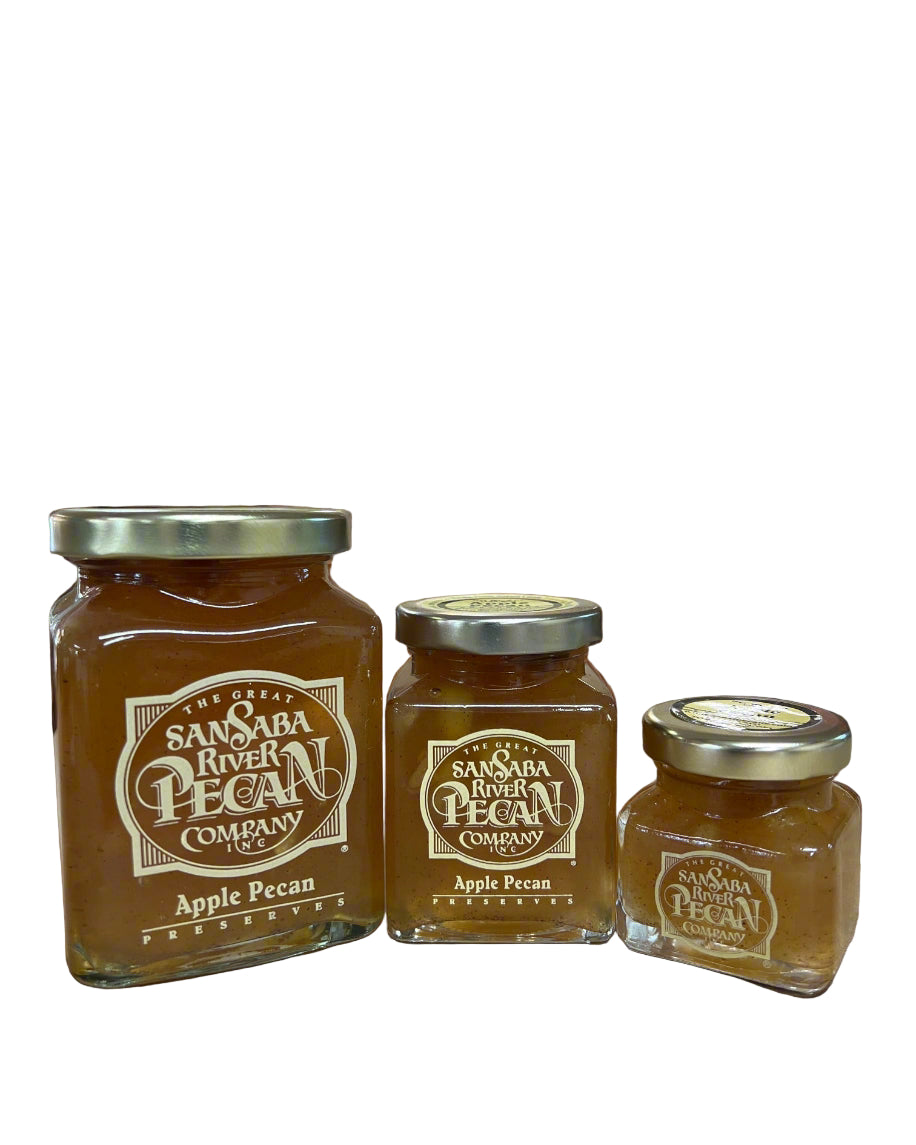 San Saba River Pecan Company Apple Pecan Preserves