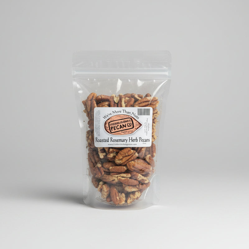 Roasted Rosemary Herb Pecans 8 oz
