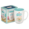 Mug - World's Best Teacher: God has Given Wisdom & Knowledge & Joy