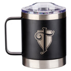 Mug - Trust in the LORD Black Camp-style Stainless Steel