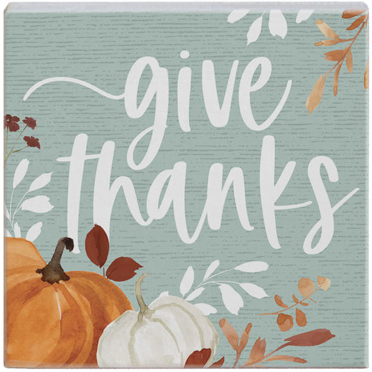 Novelty Sign - Give Thanks