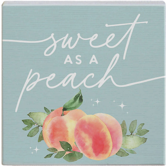 Novelty Sign - Sweet Peach