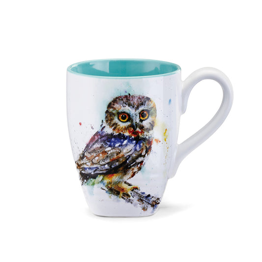 Mug - Dean Crouser Watercolor Owl on a Branch