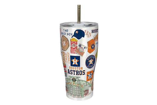 Tumbler - Houston Astros Icon Metal