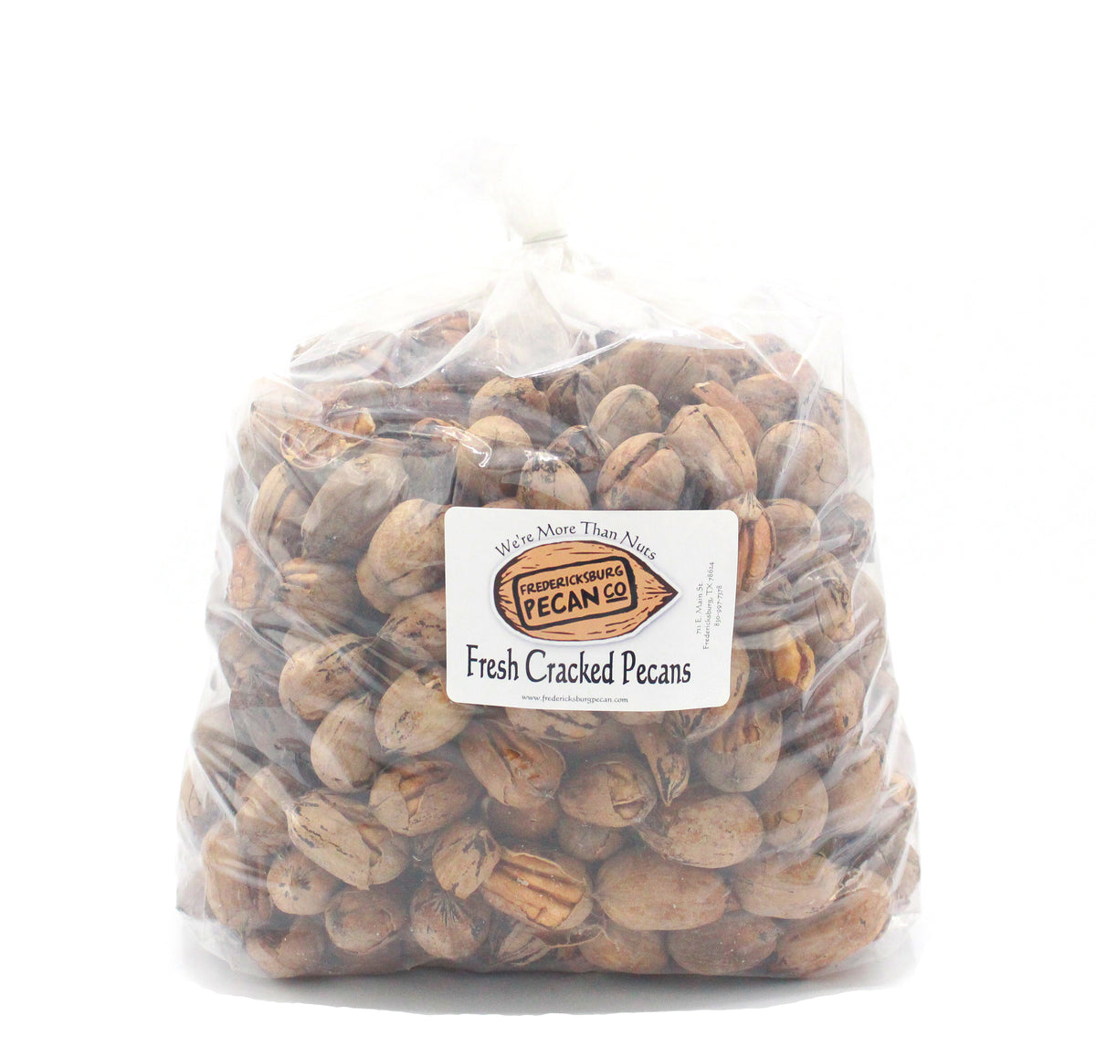 Texas Cracked Pecans 5 Lb Bag